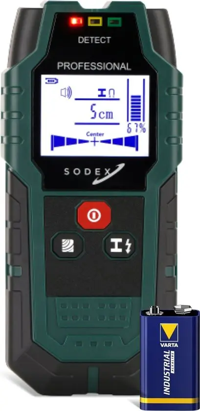 MULTIDETECTOR BATERIA 9V DC (01859)