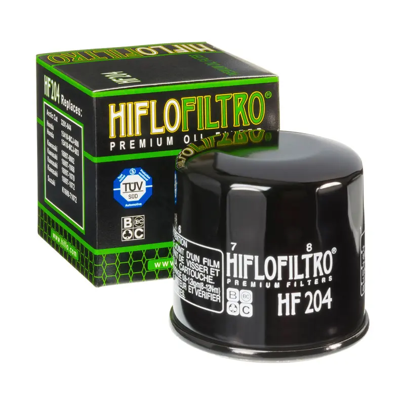 FILTRO DE ACEITE P/ MOTO DEPORTIVA YAMAHA R6-R1/ HONDA CBR (HF204)