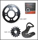 Kit de arrastre p/moto GN125 (TM-1410)