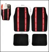 ALFOMBRA DE TELA TUNNING 4PZAS/SET (LF-5059)