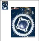 SPROCKET DEL-TRAS 428-14T/39T P/MOTO CG/CH (TM-1907)
