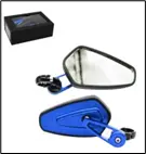 ESPEJO RETROVISOR PARA PUÑOS AZUL