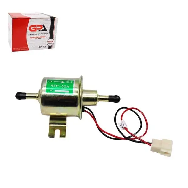 BOMBA DE GASOLINA UNIVERSAL EXTERNA DIESEL 12V (HEP-02A)