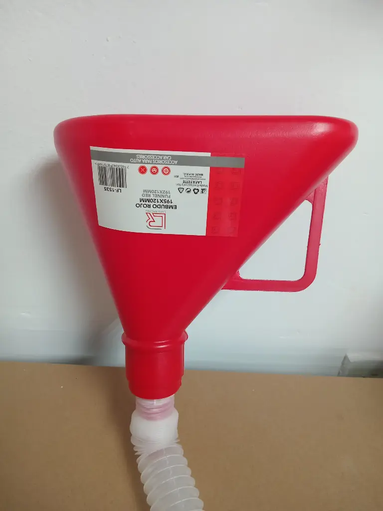 EMBUDO ROJO 195X120MM (LF-1535)