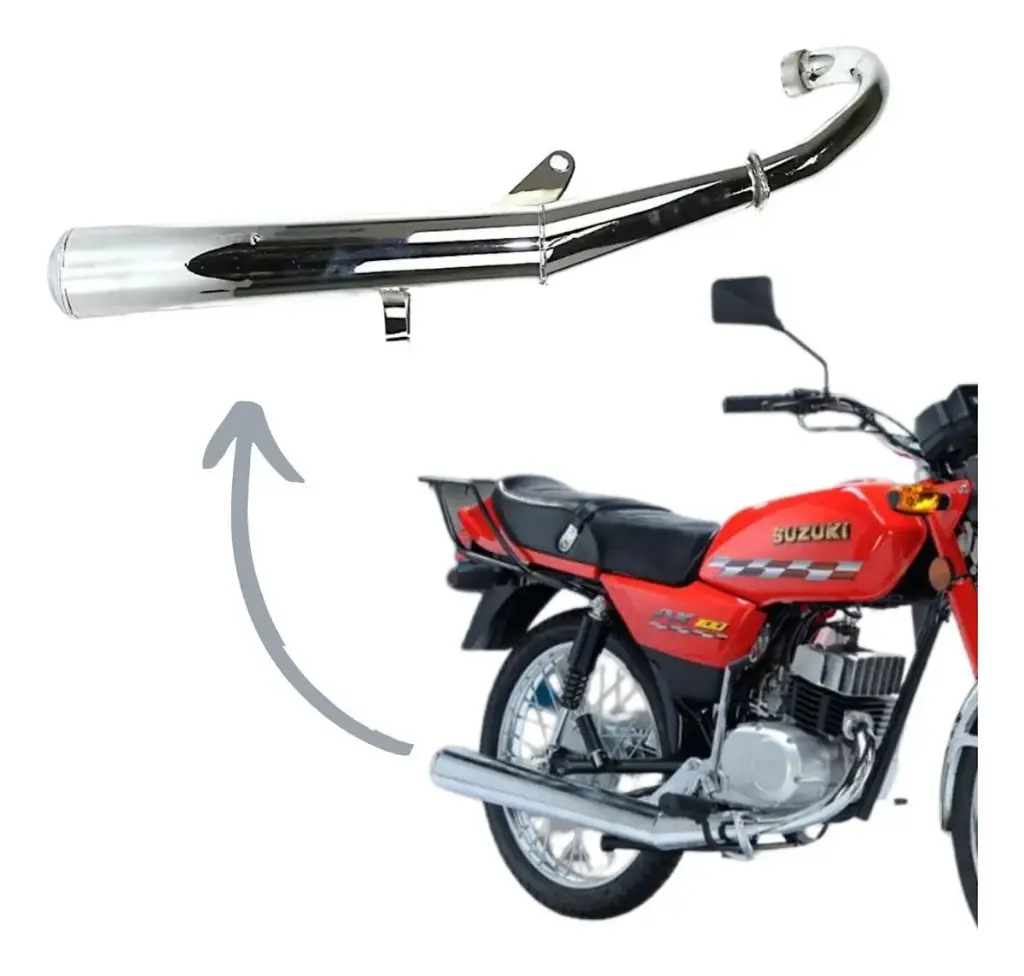 TUBO DE ESCAPE (AX100)(TM-1723)(K14510-23400-000)