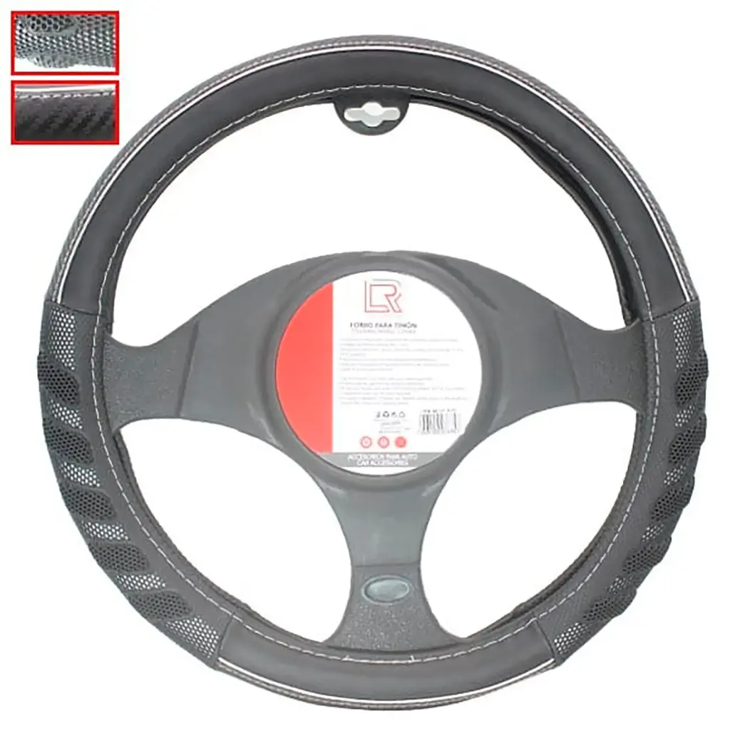 FORRO P/TIMON NEGRO/NEGRO (11B116DN-N)(LF-4167 )