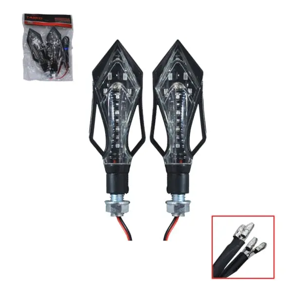 LUZ INTERMITENTE LED DE MOTO AZUL  (TM-1310-AZ)