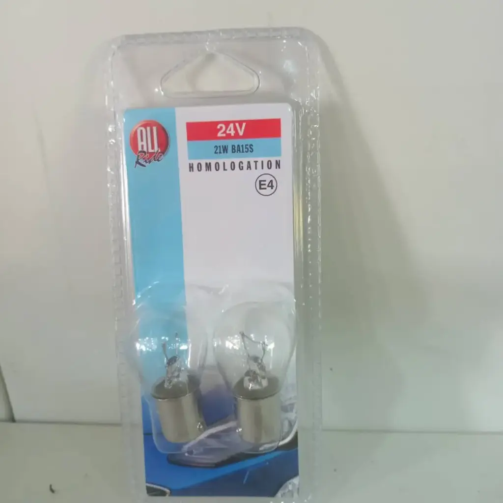 BOMBILLA DEL FARO E4 24V 21W BA15S (00779)
