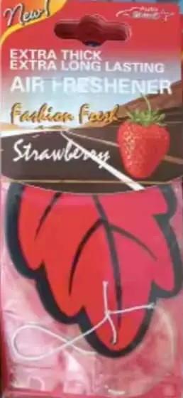 Aromatizante en forma de Hoja 