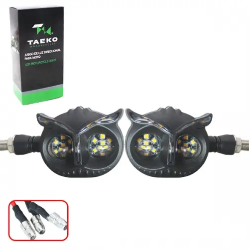 LUZ LED TIPO BUHO P/MOTO D-363/5CMX6.7CM (TM-13012)