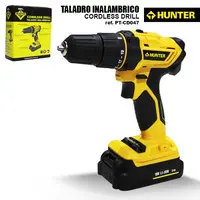 TALADRO DC 18V 1300RPM 30N.M 10MM 100V-24V 50/60HZ (PT-CD047)