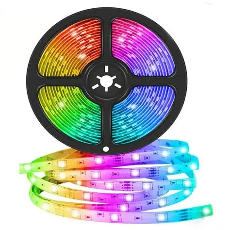 TIRA LED MULTICOLOR INALAMBRICA 12/24V 2MT (43379)