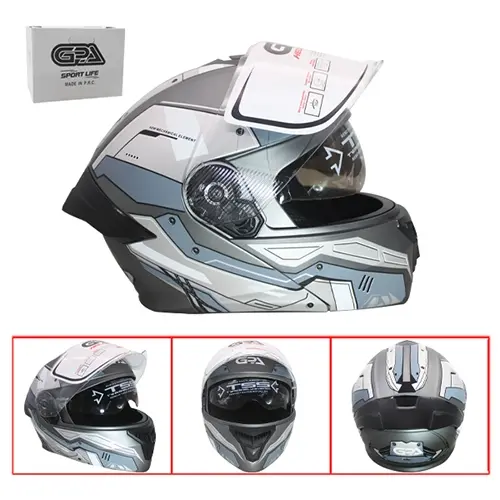  CASCO DE MOTO NEGRO L C/L GPA (TM-18047)