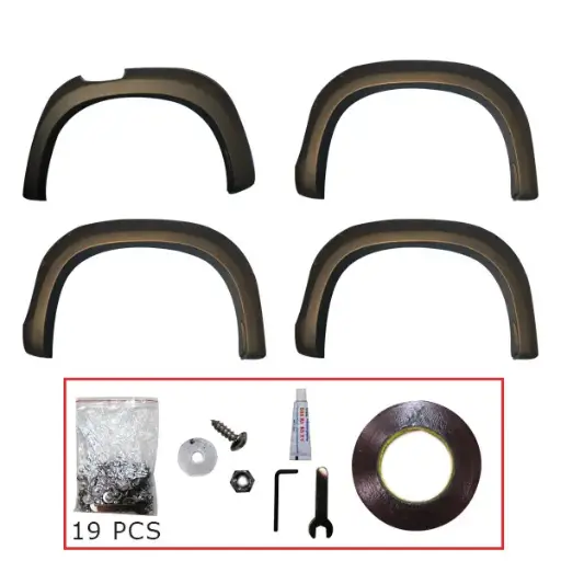  FENDER FLARE TRITON L200 19+ NEGRO C/TORNILLOS (HU-8546)