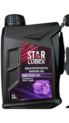 ACEITE STAR LUBEX SEMISINTETICO 10W-30 1LT (SLGD10W30)