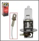 BOMBILLO PREMIUM H3 12V 55W C/E-MARK (LF-2731)