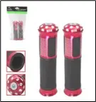 manubrio p/moto rojo y blanco (TM-7001-R)