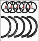 FORRO DE TIMON (LF-4101-N-SURT)