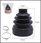 CUBRE POLVO TOYOTA HILUX (43448-0K020)
