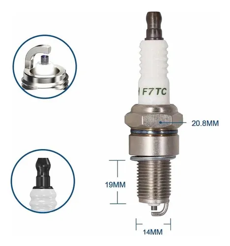 BUJIA PARA AUTO 13/16 (N9YC) S/RESISTENCIA BP6EA (F7TC)