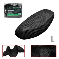  FORRO P/ASIENTO DE MALLA P/MOTO XL NEGRA 53-60XL:93-98 (TM-22002)