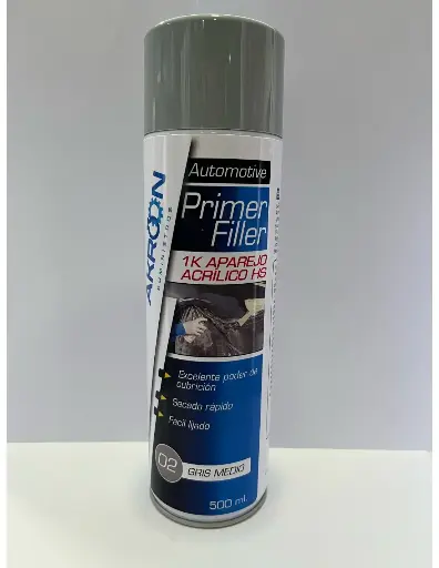 APAREJO FILLER AS 1K SPRAY GRIS OSCURO 500ML (101025)
