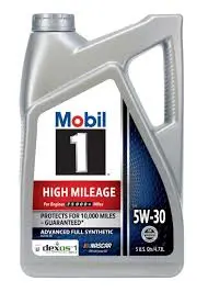ACEITE MOBIL 1 5W-30 HIGH MILEAGE (02)