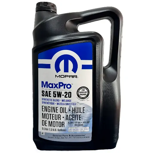 ^^ Aceite MOPART 5W-20 Dodge RAM