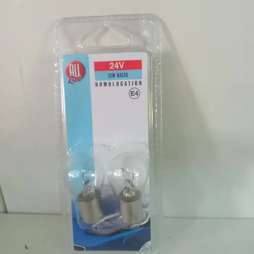 BOMBILLA DEL FARO E4 24V 21W BA15S (00779)