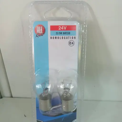 BOMBILLA DEL FARO 24V 21/5W BAY15D (00780)