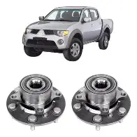 CUBO DE RUEDA DELANTERO RH/LH MITSUBISHI L200 (PAREJA)(MR992374C)