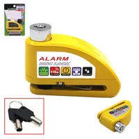 CANDADO DISCO DE FRENO P/MOTO CON ALARMA (TM-10002)
