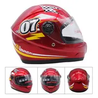 CASCO DE MOTO ROJO P/NIÑO (TM-18017-R)