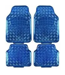 ALFOMBRA METALICA AZUL 4PCS/SET (650122J-AZ)